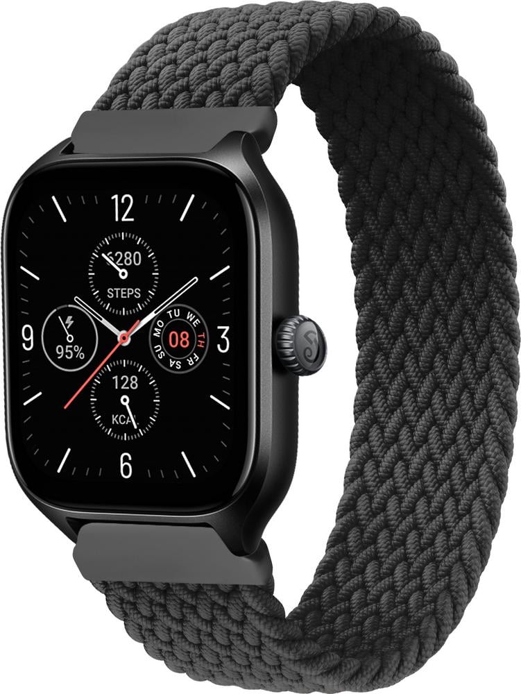 Ремешок Solo Loop для Amazfit GTS 4/Mini 145 мм Black (29558-2B) Ремешок Solo Loop для Amazfit GTS 4/Mini 145 мм Black (29558-2B)