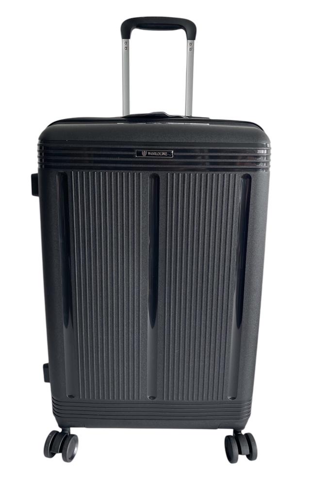 Валіза велика AIRTEX Worldline 292 поліпропілен L Чорний - фото 1 Валіза велика AIRTEX Worldline 292 поліпропілен L Чорний - фото 1