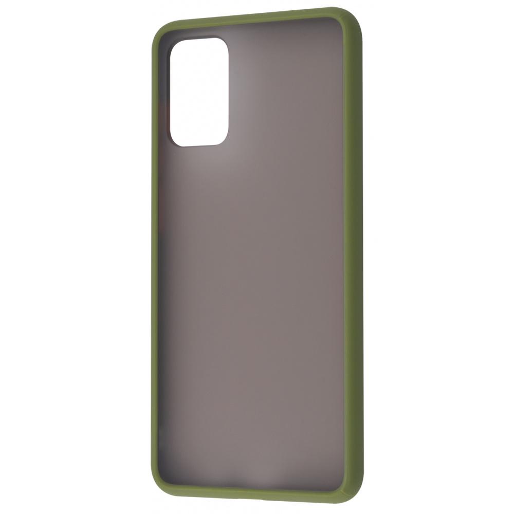 Чехол матовый PRC Matte Color Case (TPU) Samsung Galaxy S20 Plus (G985F) mint gum Зеленый