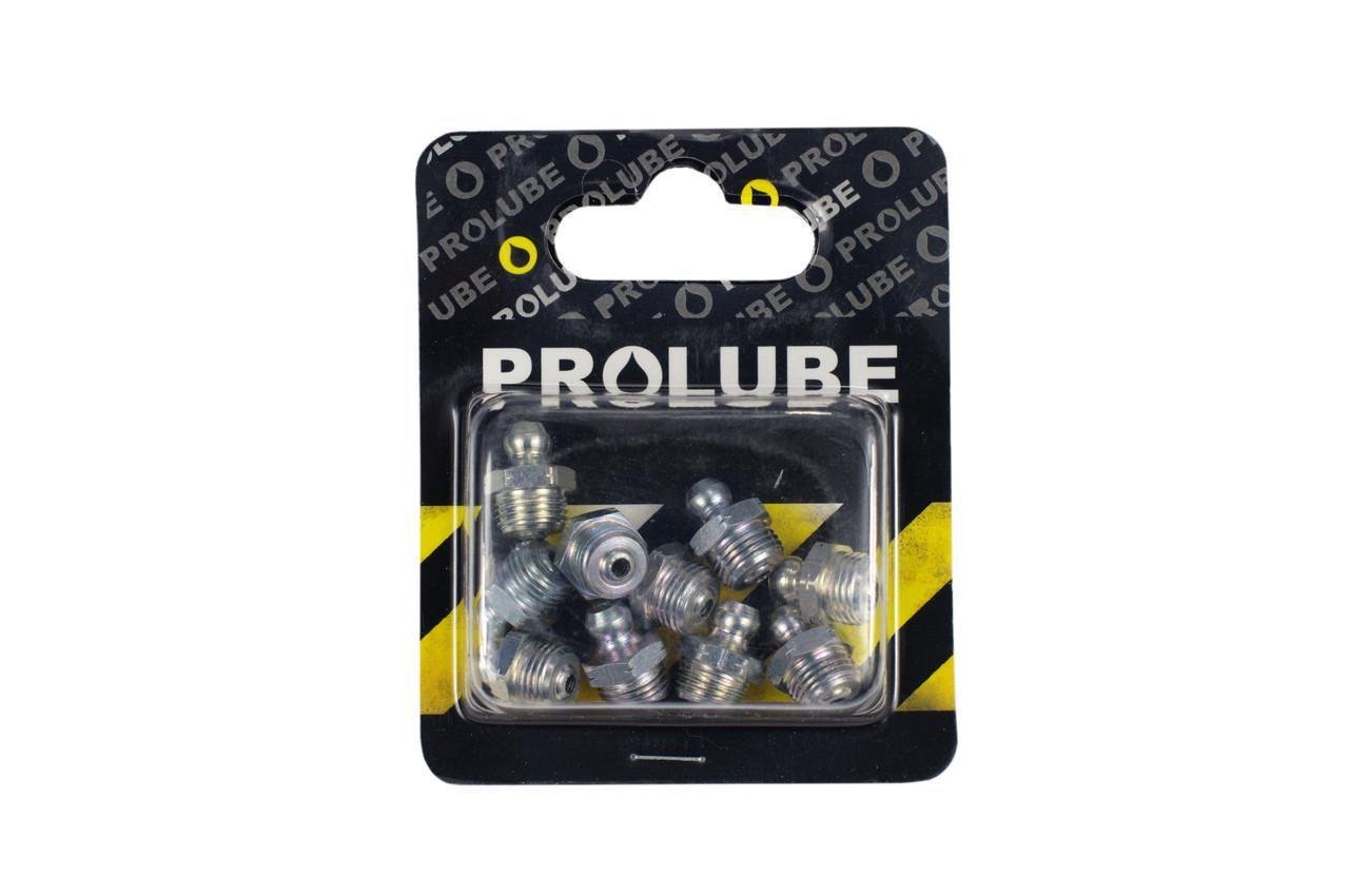 Пресс масленка Prolube шариковая прямая резьба R1/8"-28 10 шт. DIN71412 (461-55) Пресс масленка Prolube шариковая прямая резьба R1/8"-28 10 шт. DIN71412 (461-55)