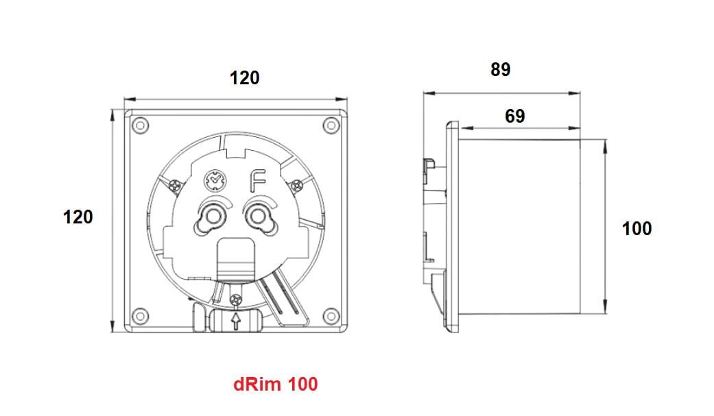 Вентилятор витяжний AirRoxy dRim 100 PS BB з шнуровим вмикачем на кулькових підшипниках Мармуровий/Чорний/Золотистий глянець - фото 8 Вентилятор витяжний AirRoxy dRim 100 PS BB з шнуровим вмикачем на кулькових підшипниках Мармуровий/Чорний/Золотистий глянець - фото 8