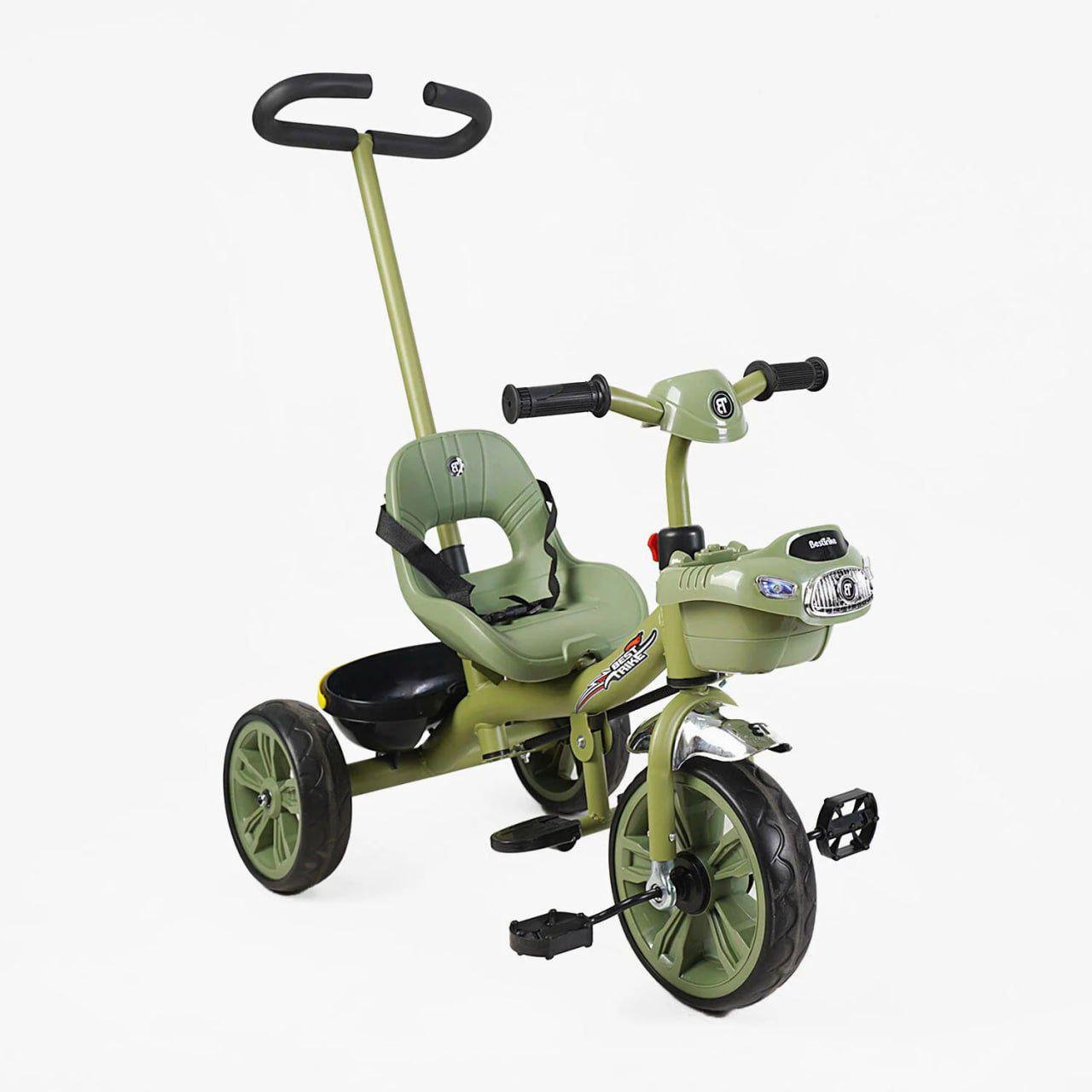Велосипед Best Trike BS-70240 металлическая рама украинское озвучивание Зеленый (28516674)