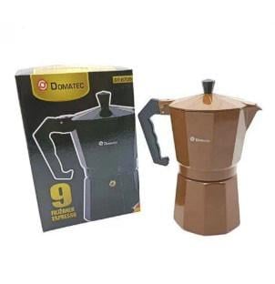 Гейзерная кофеварка Domatec DT-2709 на 9 чашек Коричневый (2567589835) - фото 5 Гейзерная кофеварка Domatec DT-2709 на 9 чашек Коричневый (2567589835) - фото 5