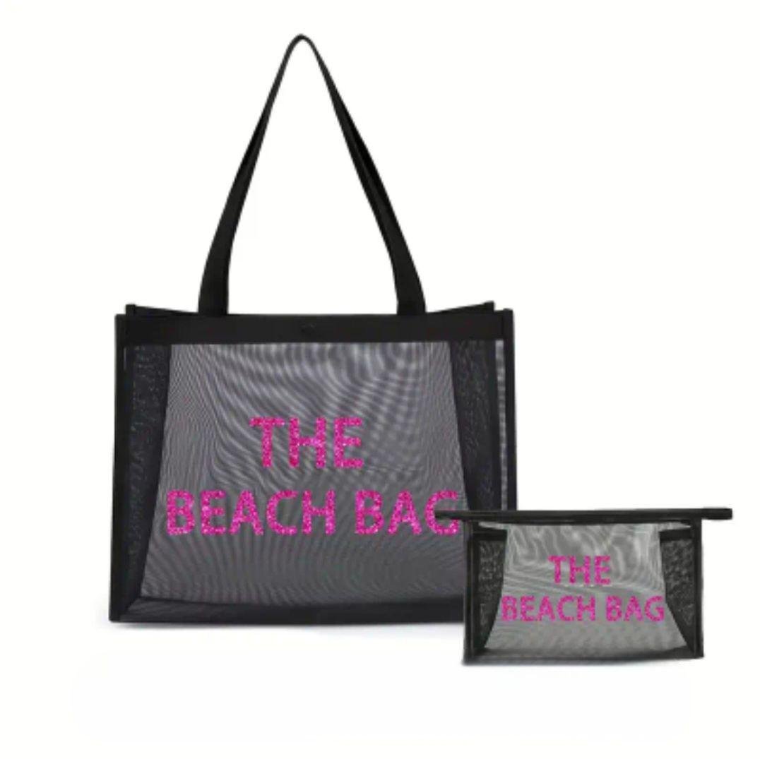 Пляжная сумка-шопер и косметичка