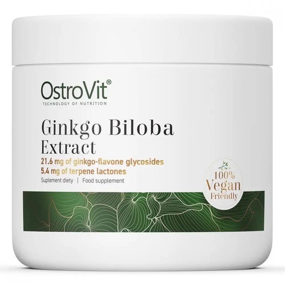 Екстракт гінкго білоба Ostrovit Ginko Biloba VEGE 50 г