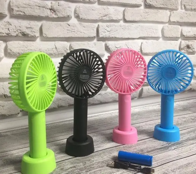 Міні-вентилятор Portable Mini Fan настільний компактний (1633705119) - фото 4