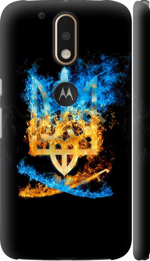 Чехол на Motorola MOTO G4 PLUS Герб (1635m-953-42517)