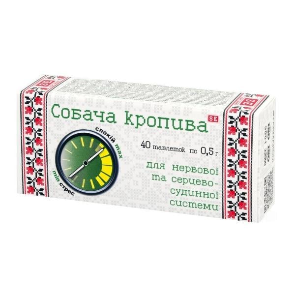 Комплекс для профилактики нервной системы Farmakom Собачья Крапива 40 таб. (000027439)
