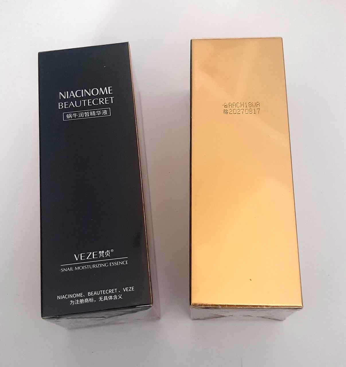 Сыворотка для лица VEZE Niacinome Snail с муцином улитки и гиалуроновой кислотой, 100 мл (29118331) - фото 4 Сыворотка для лица VEZE Niacinome Snail с муцином улитки и гиалуроновой кислотой, 100 мл (29118331) - фото 4