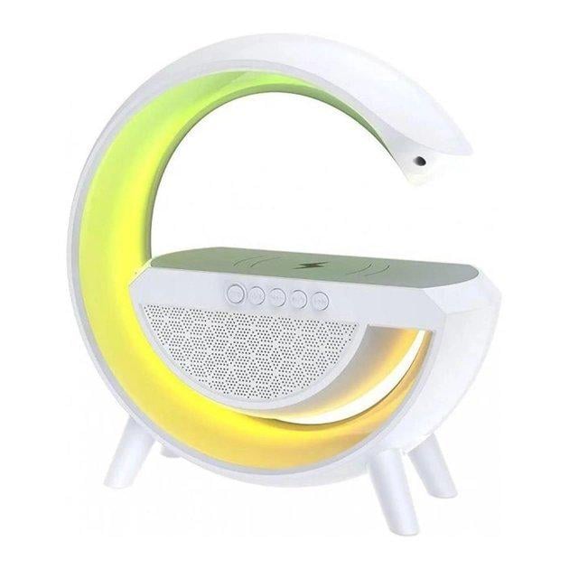 Ночник аккумуляторный BT-2301 RGB с беспроводной зарядкой и Bluetooth колонкой (16044615) - фото 4