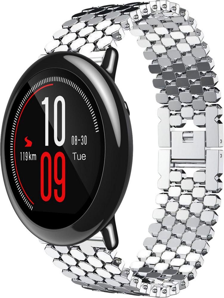 Металлический Ремешок Scaly для Amazfit Pace Silver (28775-59)