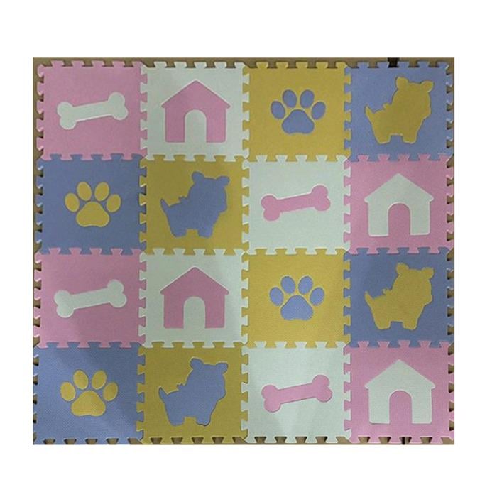 Коврик мозаика HOME EVA 16 дет./20 дет.