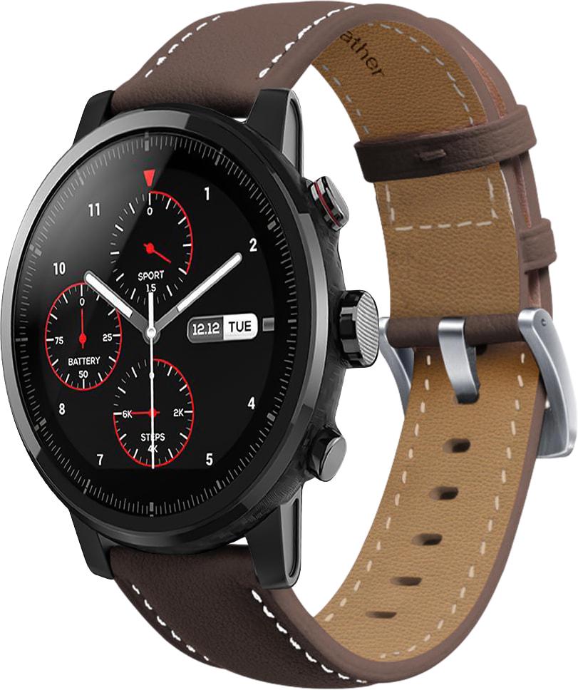 Ремешок кожаный Folsa для Amazfit Stratos Dark Brown (31552-05)