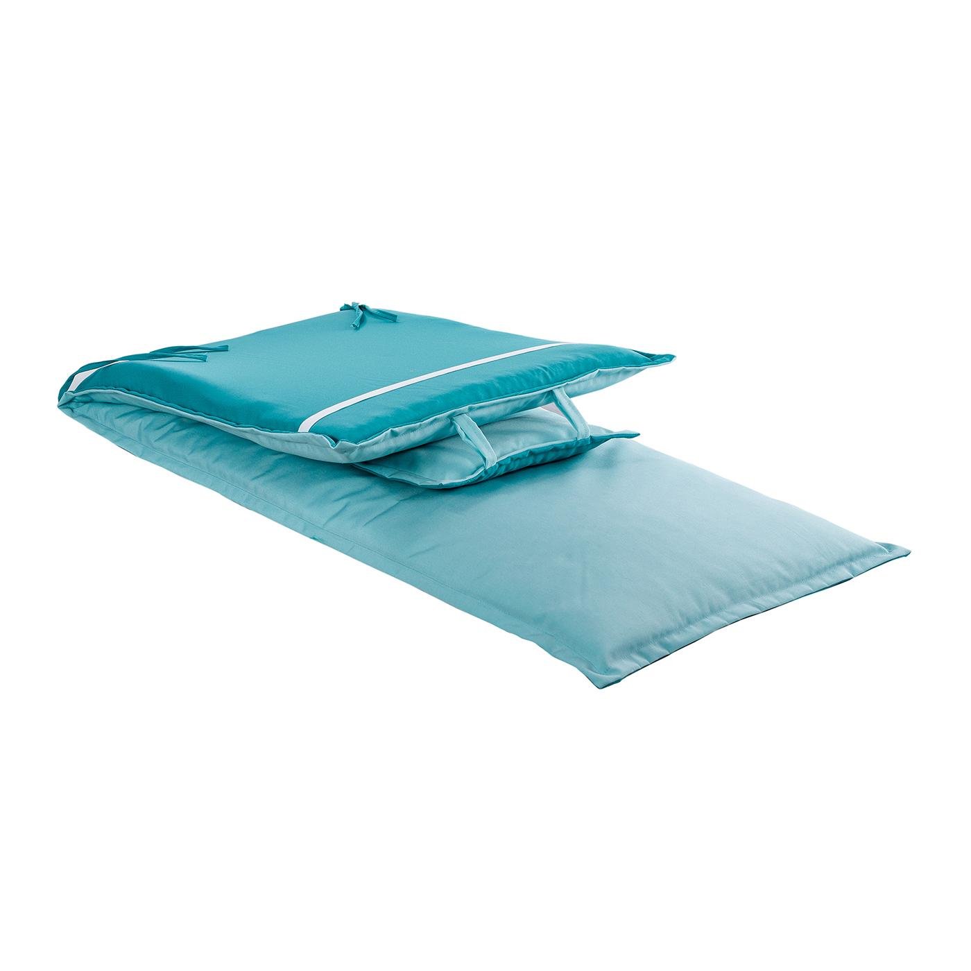 Матрас для шезлонга Ost-Fran LILU 736/313 190x60х5 см Светло-бирюзовый (3758) - фото 2 Матрас для шезлонга Ost-Fran LILU 736/313 190x60х5 см Светло-бирюзовый (3758) - фото 2