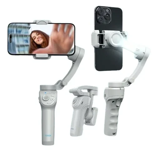 Стабілізатор для телефона TOKQI M01 3-осьовий електронний - фото 3 Стабілізатор для телефона TOKQI M01 3-осьовий електронний - фото 3