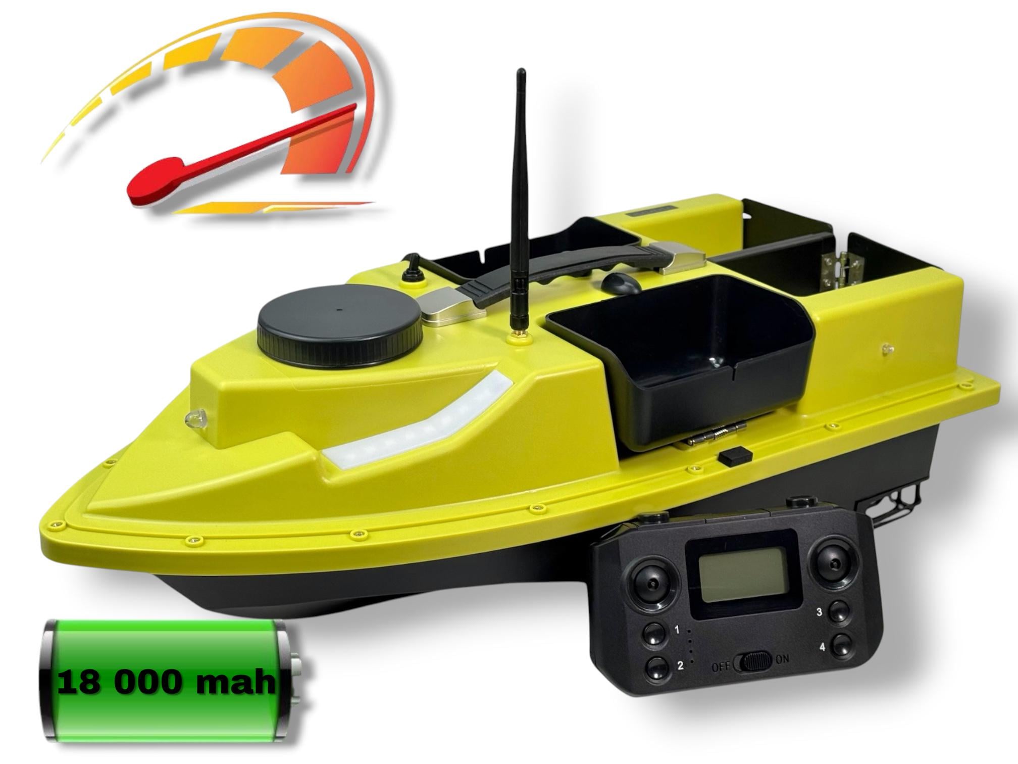 ᐉ Прикормочный кораблик Flytec D19 PRO GPS автопилот • Купить в