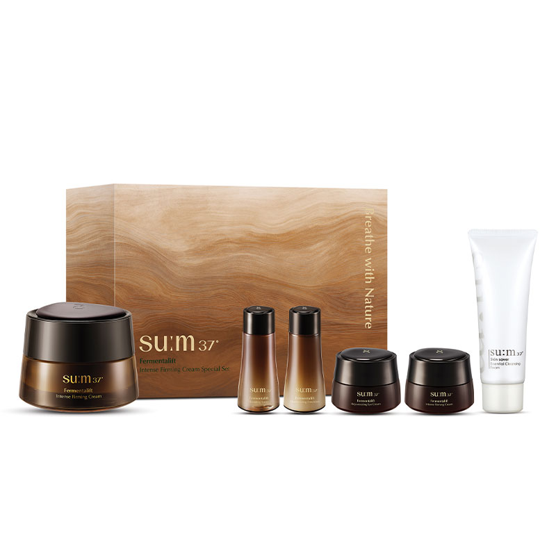 Крем антивозрастной увлажняющий Su:m37 Fermentalift Intense Firming Cream Special Set (8809949481718) - фото 1