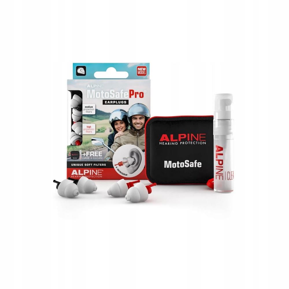 Беруші Alpine MotoSafe Pro Білий