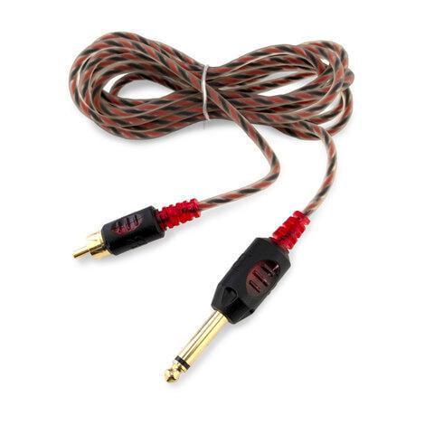 Клипкорд для тату машинки Bishop RCA Cable 7FT Красный