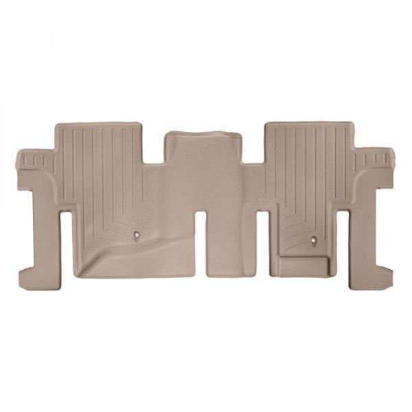 Коврики в салон WeatherTech для Infiniti QX60 2014-20 задние с бортиком Бежевый (454452)