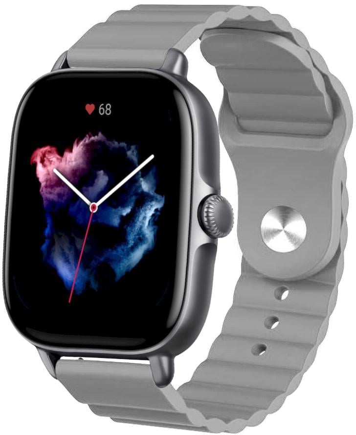 Ремешок Wave для Amazfit GTS 3 Grey (23741-33)