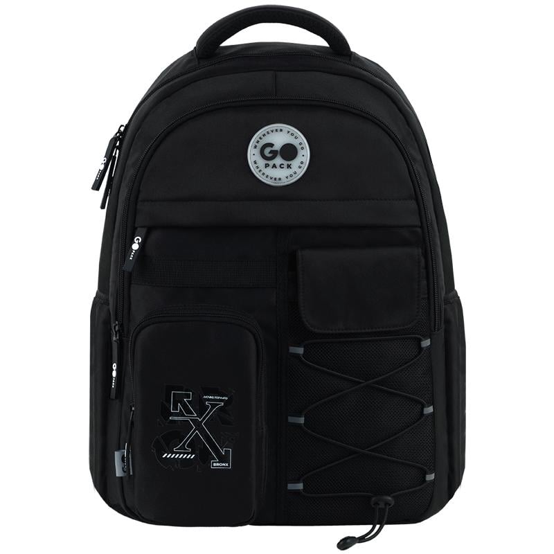 Рюкзак школьный с уплотненной спинкой GoPack Education GO26-184L-3 с карандашами Kite 18 шт. (000996051)