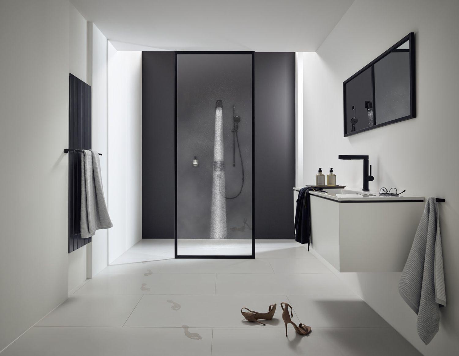 Лейка для верхнего душа Hansgrohe Pulsify S 24130670 105 мм Черный (130494) - фото 6