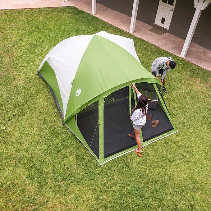 Намет Coleman 6-ти місний з кімнатою-екраном та тентом - фото 7