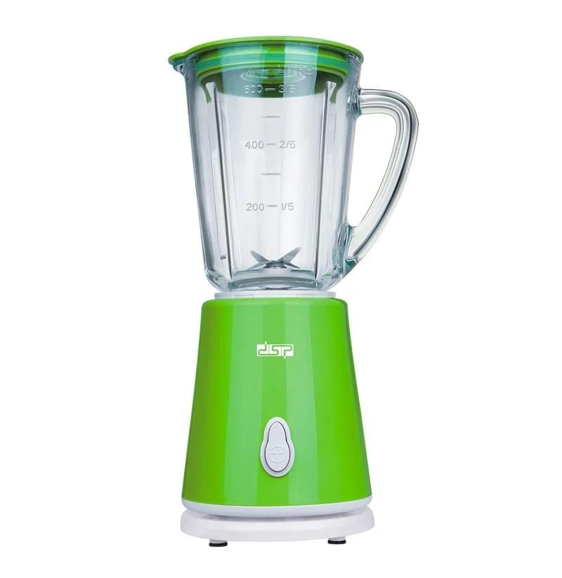 Блендер DSP KJ-2053 600 мл 300 Вт з шейкером Салатовий (59cf3077)
