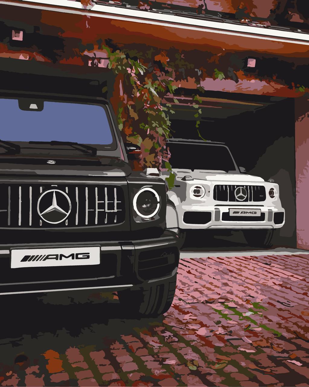Картина по номерам Оргиами Гелендвагены AMG 40х50 см