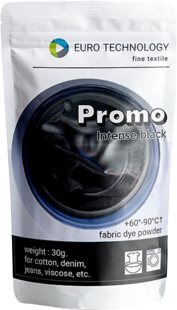 Барвник для тканини Promo 3 шт. Intense Black (P-001-intense-1)