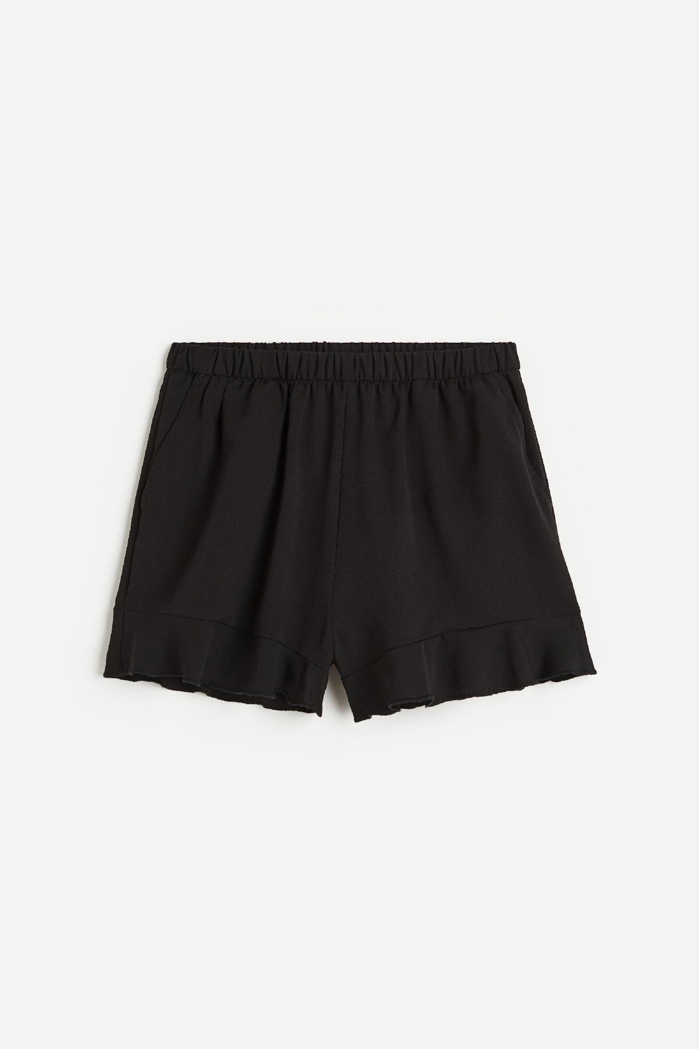 Шорты H&M 1174064 146-152 см Черный Шорты H&M 1174064 146-152 см Черный
