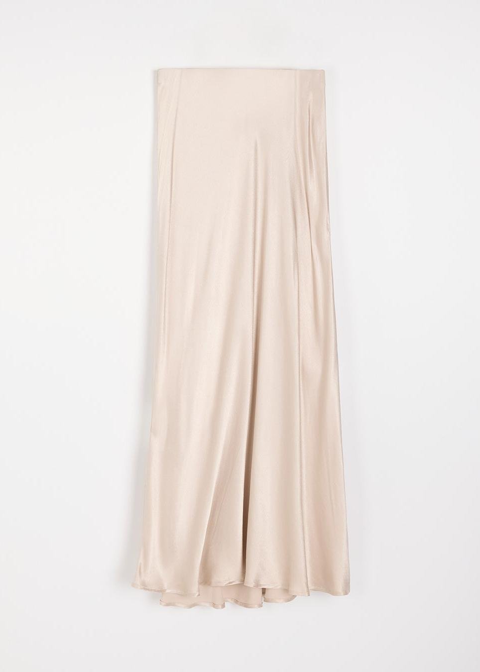 Юбка длинная женская Diverse OLJA S Бежевый (5905384119445)