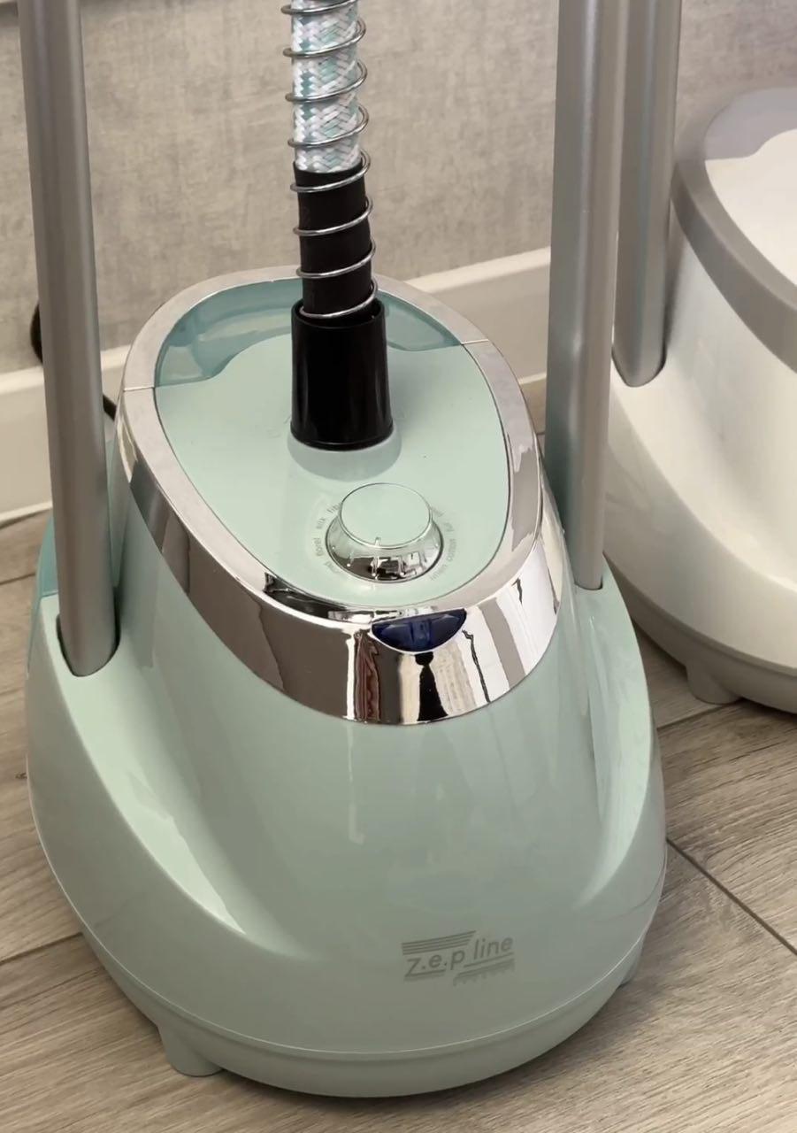 Відпарювач для одягу вертикальний з вішалкою Zepline ZP-129 3000 Вт Червоний (MUL0449) - фото 4