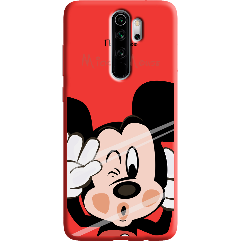 Чохол Boxface Xiaomi Redmi Note 8 Pro Mister M Червоний силікон  (38222-cc58-38666)