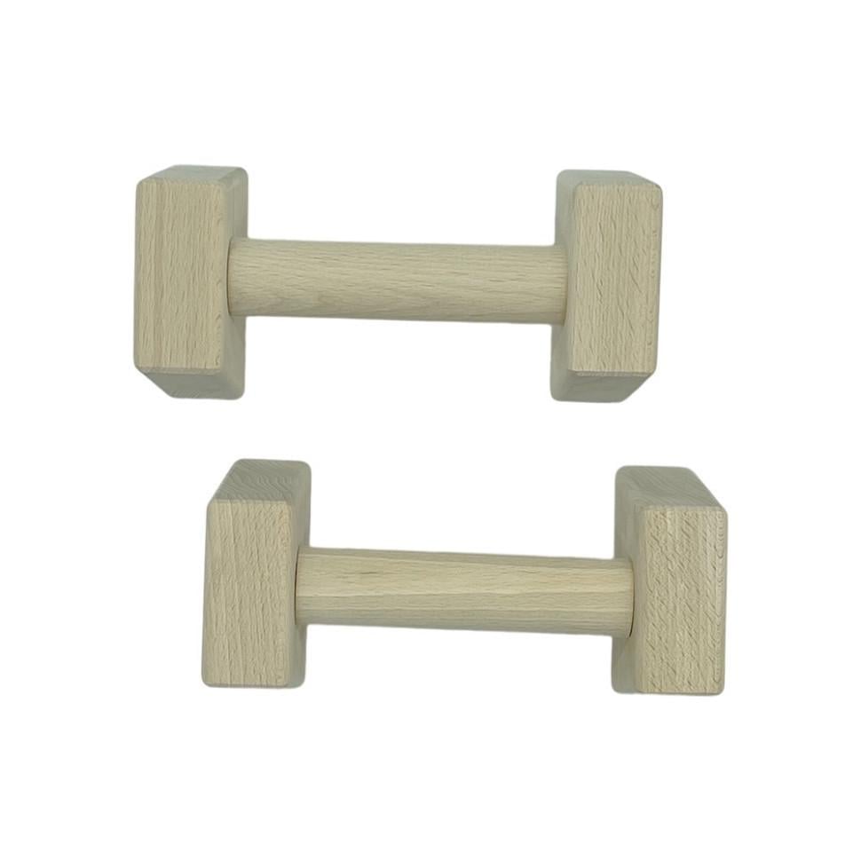 Упори для віджимання дерев'яні з бука 20 см 2 шт. (2662575454) - фото 4 Упори для віджимання дерев'яні з бука 20 см 2 шт. (2662575454) - фото 4