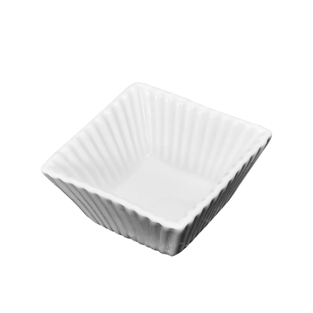 Соусница фарфор 4 шт. 16х16х4 см (R90550)