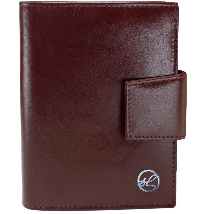 Кошелек женский кожаный SEMI LINE RFID P8261-2 Dark Red (DAS303148)