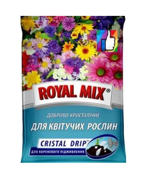 Удобрение Cristal Drip для цветущих растений ТД Гекса-Украина 04-01-070 20 г (IR01715)