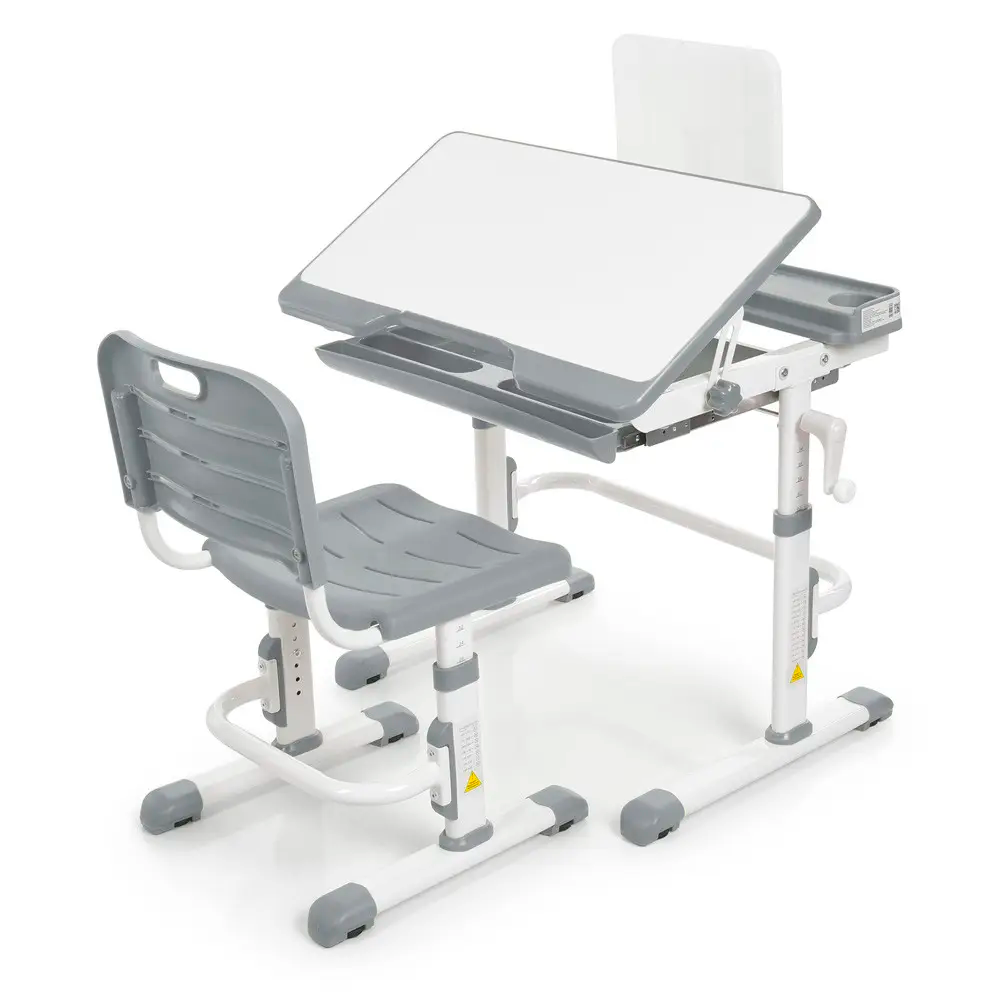 Парта для детей Bambi регулируемая Серый (63-75-M 31112-11)