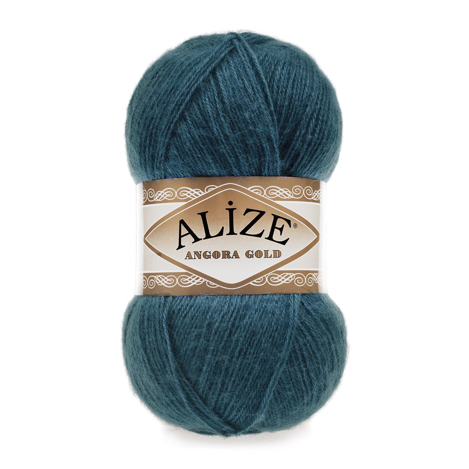 Пряжа Alize Angora Gold 17 Петроль (6269)