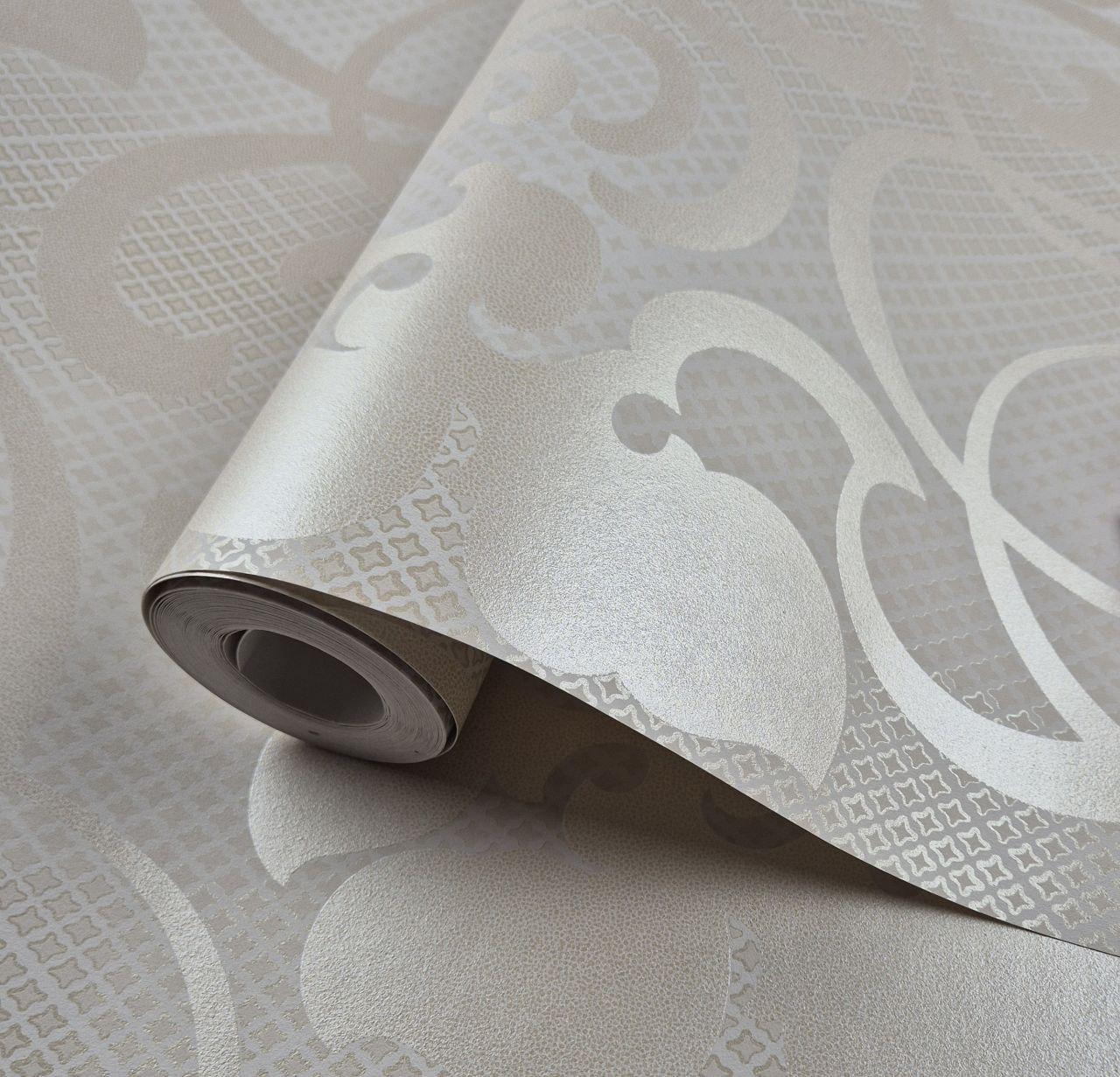 Шпалери вінілові на флізеліні Marburg 58642 0,53х10,05 м Бежевий (2785922179)