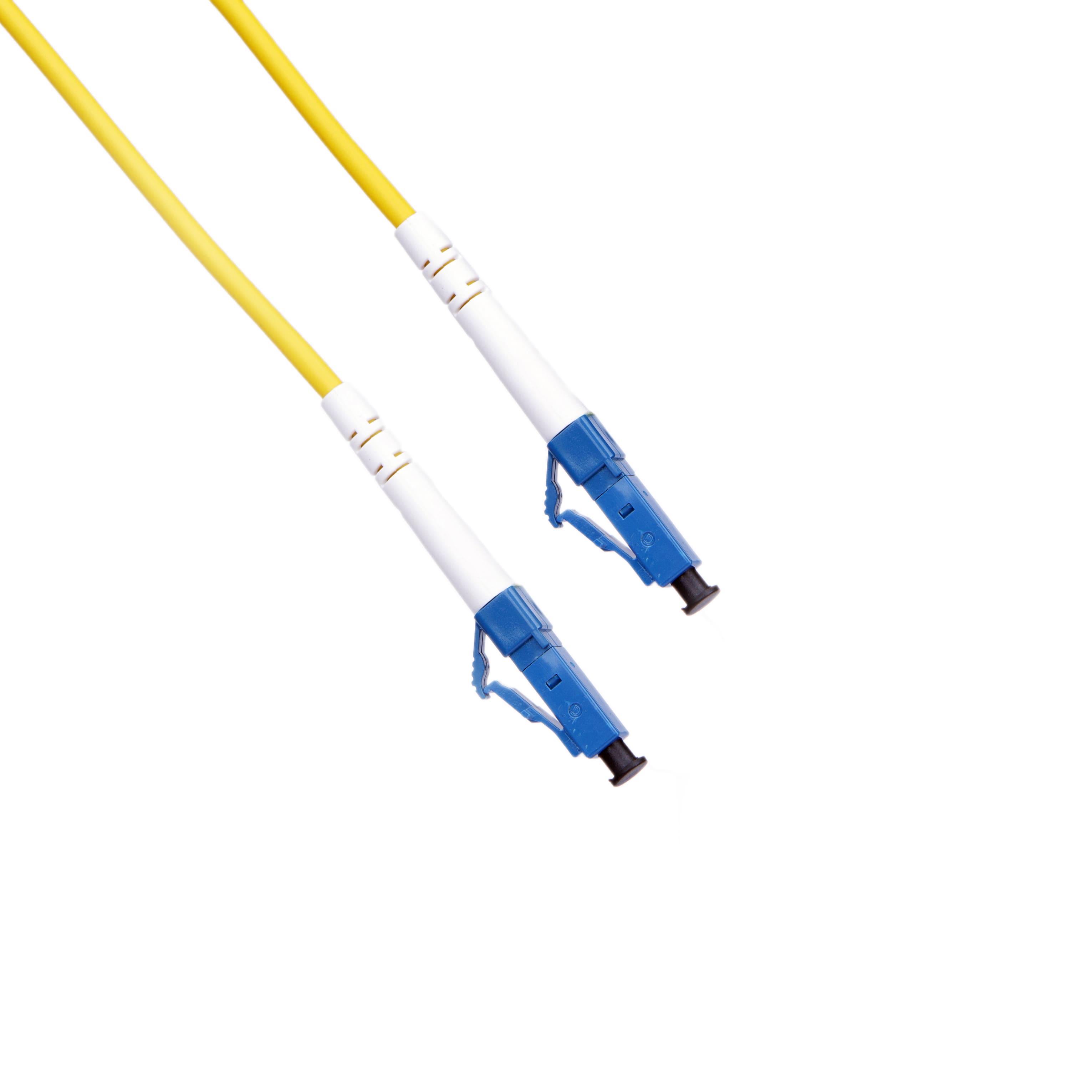 Патч-корд оптический Simplex LC/UPC-LC/UPC LSZH Singlemode G.652.D (SM) 3 мм 15 м Желтый (10298) - фото 4 Патч-корд оптический Simplex LC/UPC-LC/UPC LSZH Singlemode G.652.D (SM) 3 мм 15 м Желтый (10298) - фото 4