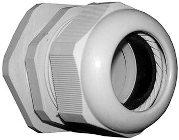 Ввод кабельный для шкафов E.NEXT e.pg.stand.9 PG9 IP54 полиамид для отверстий 16 мм кабель max Ø 8 мм (s018002)