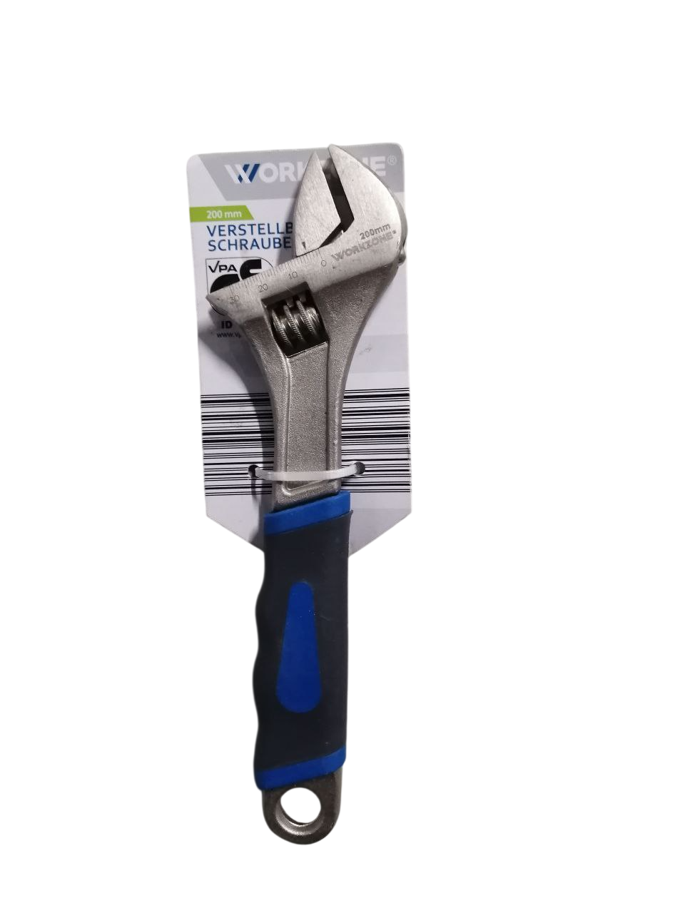 Ключ розвідний Workzone VERSTELLBARE SCHRAUBENSCHLÜSSEL 200 мм (500143)