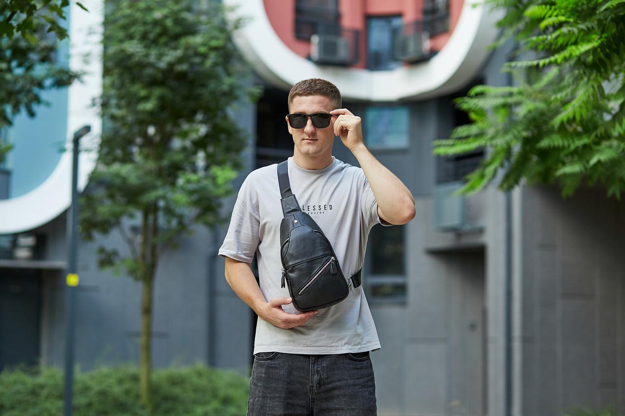 Сумка мужская Tiding Bag Черный(7579) - фото 4 Сумка мужская Tiding Bag Черный(7579) - фото 4