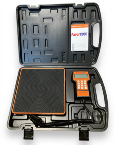 Весы электронные для заправки фреона Favore Cool до 100 кг (0691)