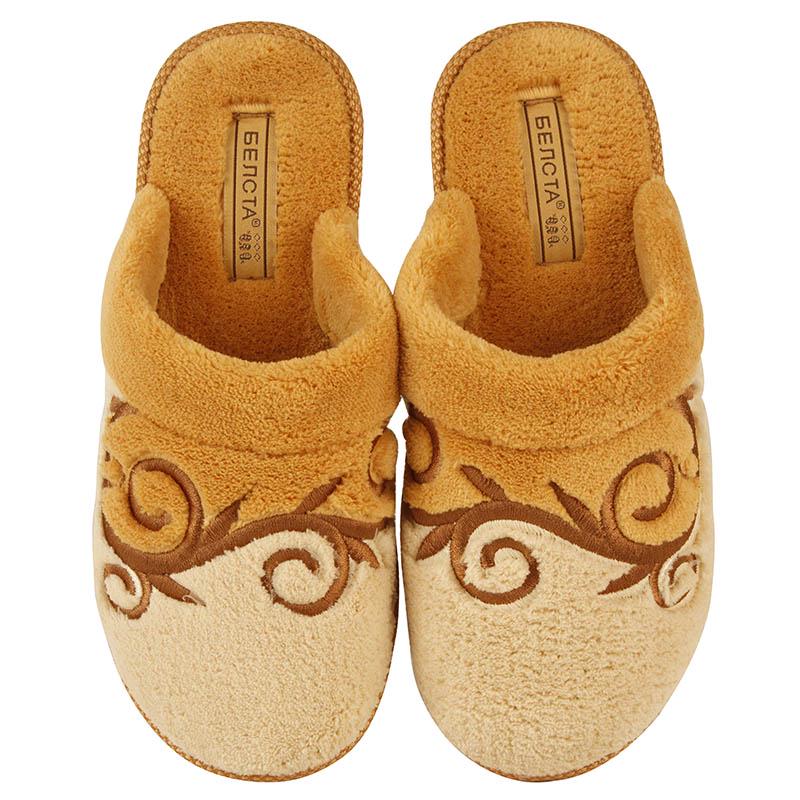 Тапочки женские Белста бублики р. 36 Бежевый (4100187_36)