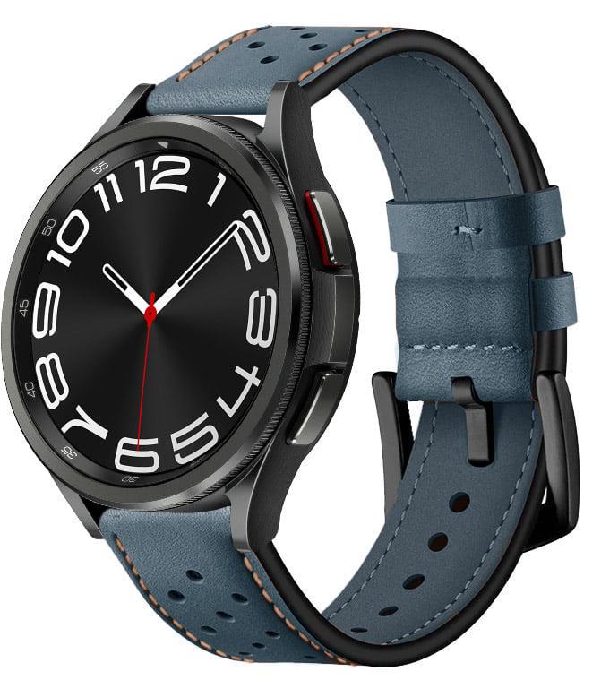 Ремінець шкіряний Classico для Galaxy Watch 6 Classic 47 мм Khaki (39211-17)