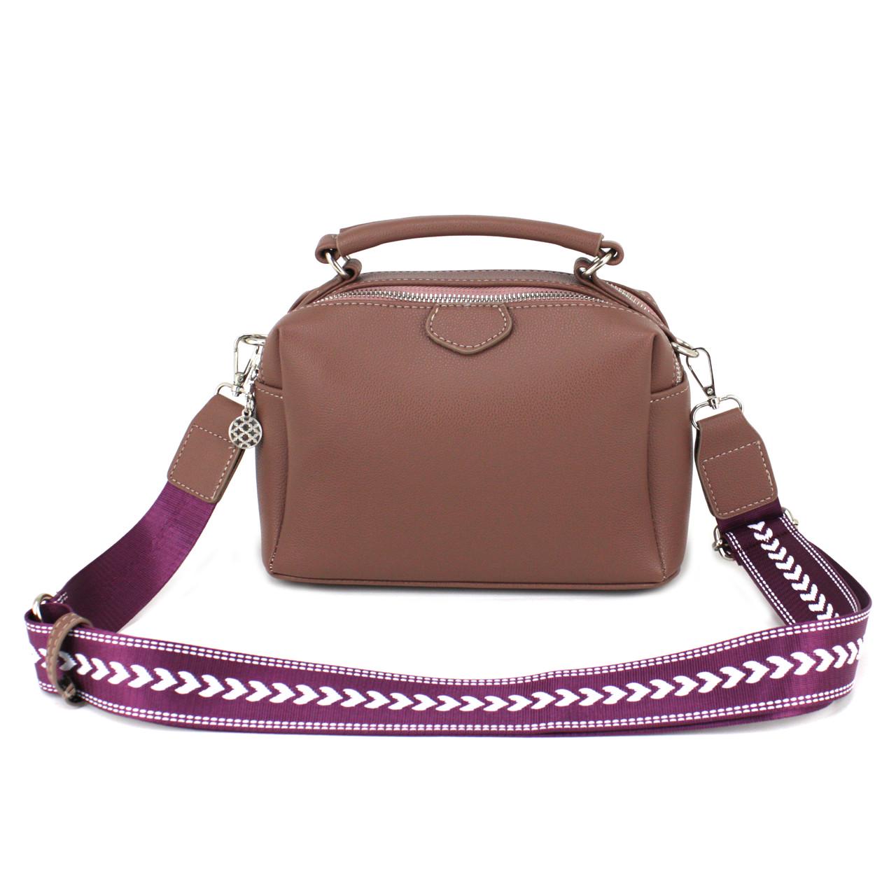 Сумка кросс-боди VOILA 0-712525 из экокожи Мокко